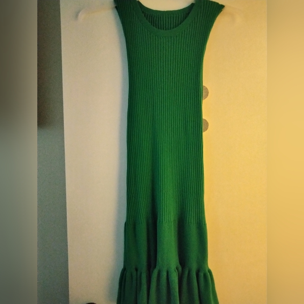 Sleeveless Bodycon Sweater Dress